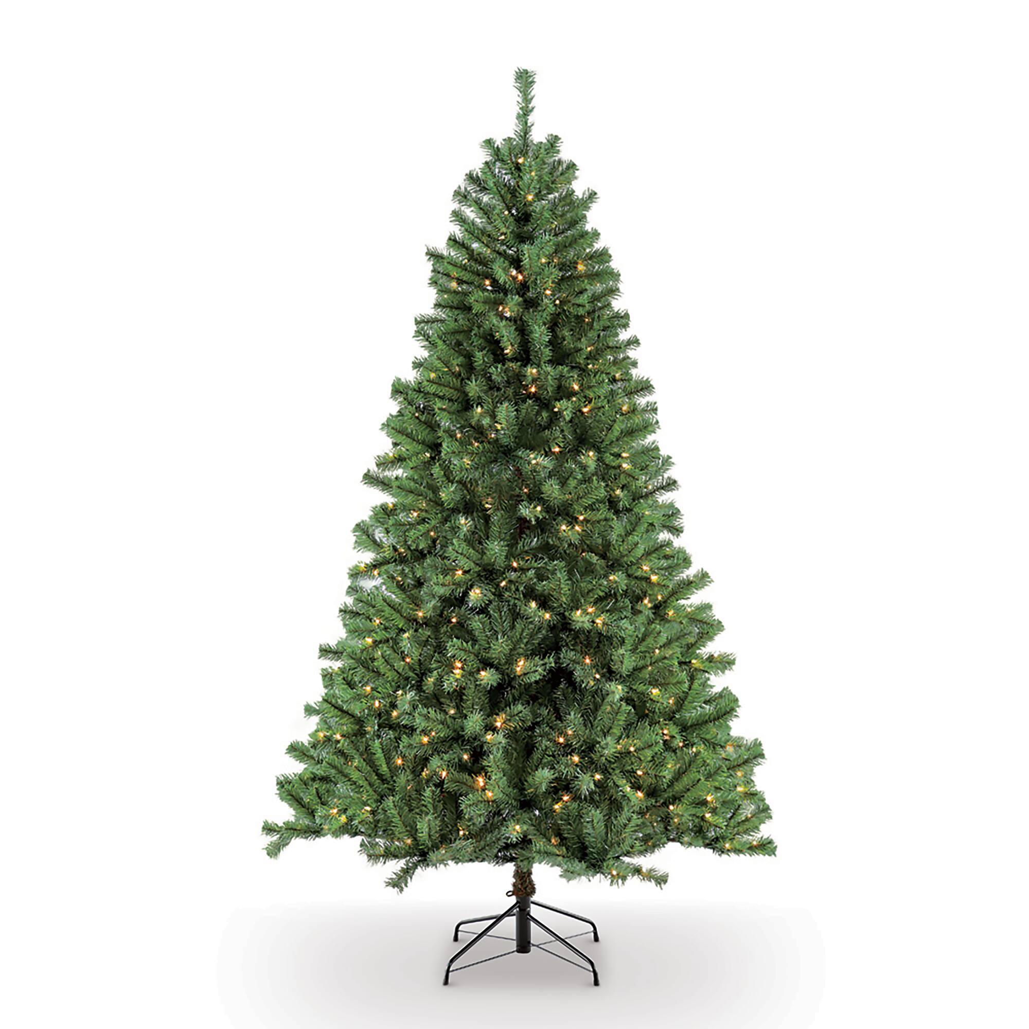 7.5ft. Pre-Lit Northern Fir Artificial Christmas Tree, Clear Lights